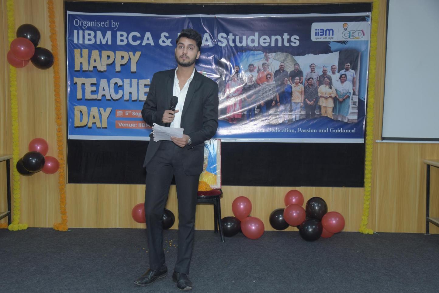 Teacher’s Day Celebration at IIBM – Honouring Educators with Joy and Gratitude